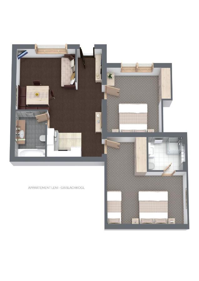 Leni Mountain Appartements Solden Ngoại thất bức ảnh